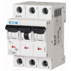 Автомат защиты сети Eaton PL7-C40/3
