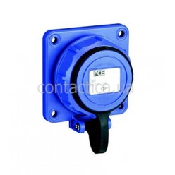 Розетка Schuko фланцева Nautilus на SSD 75x75 IP68