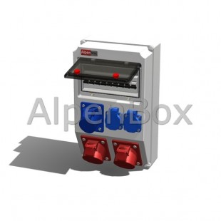 Розподільний електрощит настінний, арт. 0020020 Alpenbox