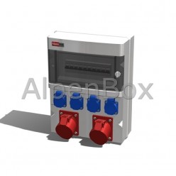 Розподільний електрощит настінний, арт. 0090001