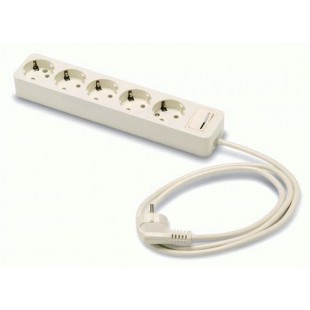 Удлинитель для сети на 5 розеток 1,5м (Famatel-2625) Famatel