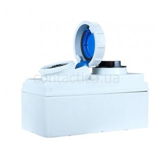 Розетка панельная с выкл. и блокировкой 32A 3p 6h IPX7 PC Electric