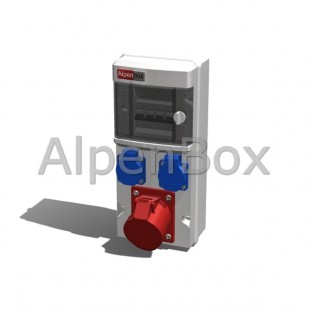 Розподільний електрощит настінний, арт. 0060004 Alpenbox