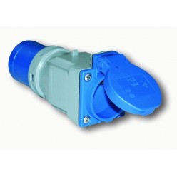 Адаптер с вилкой силовой CEE на розетку SCHUKO стандарт belg./franz