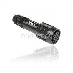 Кабельная розетка 19 pin / M20 (кабель сечениеØ 10-14mm)