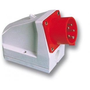 Вилка настенная 32A 4p 6h IP44 PC Electric