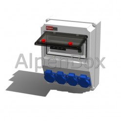 Розподільний електрощит настінний, арт. 0010003