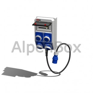 Розподільний електрощит настінний, арт. 0020031 Alpenbox