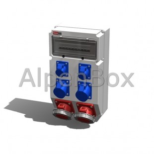 Розподільний електрощит настінний, арт. 0040054 Alpenbox