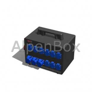 Розподільний електрощит переносний, арт. 0170003 Alpenbox