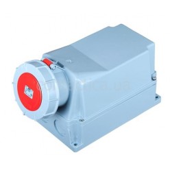 Розетка панельная 125A 4p 6h