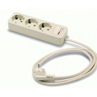 Удлинитель для сети на 3 розетки 1,5м (Famatel-2623) Famatel