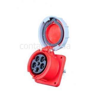 Розетка фланцева 63A 5p 6h PC Electric