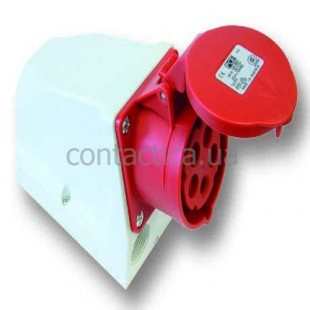 Розетка панельная 32A 4p 6h PC Electric