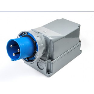 Вилки наcтенной установки 125A 3p 6h IP67 TWIST PC Electric