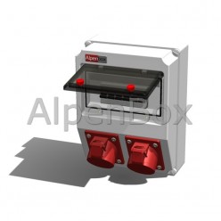 Розподільний електрощит настінний, арт. 0010004