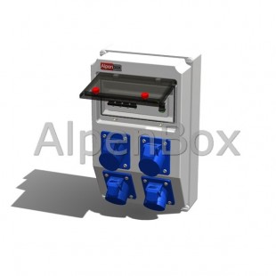 Розподільний електрощит настінний, арт. 0020022 Alpenbox