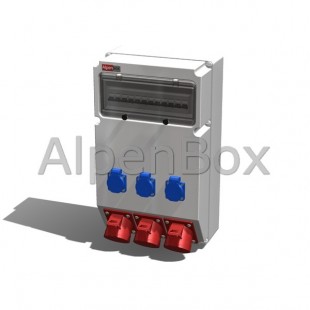 Розподільний електрощит настінний, арт. 0040033 Alpenbox