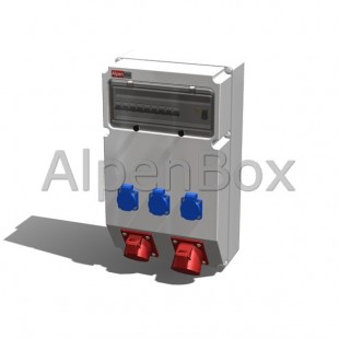 Розподільний електрощит настінний, арт. 0040055 Alpenbox