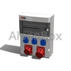 Розподільний електрощит настінний, арт. 0090004