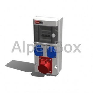 Розподільний електрощит настінний, арт. 0060006 Alpenbox
