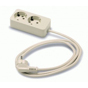 Удлинитель для сети на 2 розетки 1,5м (Famatel-2512) Famatel