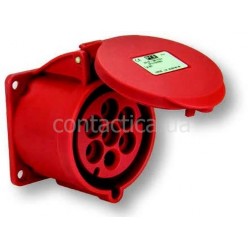 Розетка фланцева 32A 7p 6h