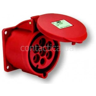 Розетка фланцева 32A 7p 6h PC Electric