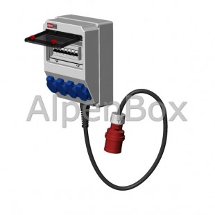 Розподільний електрощит настінний, арт. 0010027 Alpenbox