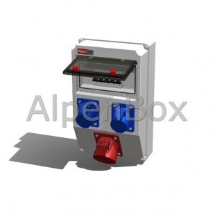 Розподільний електрощит настінний, арт. 0020013 Alpenbox