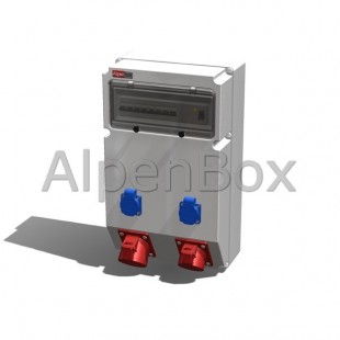 Розподільний електрощит настінний, арт. 0040002 Alpenbox