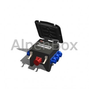 Розподільний електрощит переносний, арт. 0140025 Alpenbox