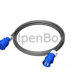 Удлинитель вилка 32A/3P - розетка 32A/3P, IP44, кабель гибкий H07RN-F 3G6 20м. арт. 8980010