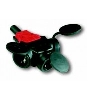 Тройник из твердой резины Taurus IP44