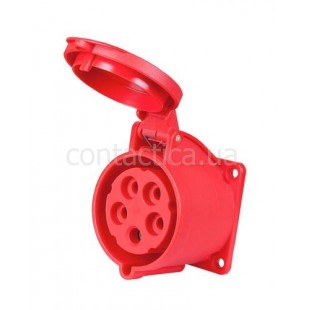 Розетка фланцева 32A 5p 6h PC Electric