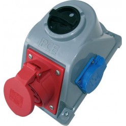 Розетка настенная комбинир. Combopol 16/3 0-I mit 1 SSD