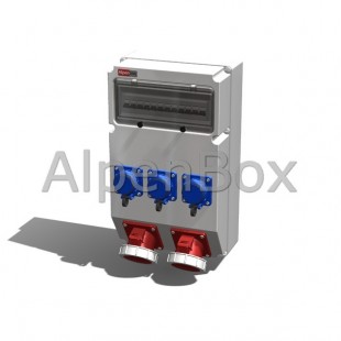 Розподільний електрощит настінний, арт. 0040013 Alpenbox