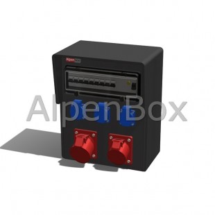 Розподільний електрощит настінний, арт. 0240001 Alpenbox