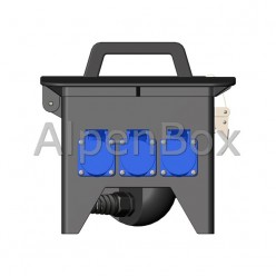 Розподільний електрощит переносний, арт. 0190003