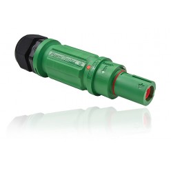 Вилка кабельна 400А E с каб.вводом d=19-28 мм² зеленая