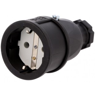 Розетка кабельна гумова арт.2510-sw PC Electric