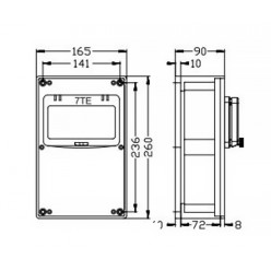 Распред. устройство из резины, переносной TRAUNSEE