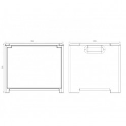 Корпус пустой п/э серия SVE 5-3