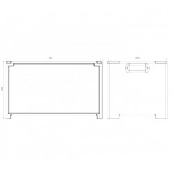 Корпус пустой п/э серия SVE4